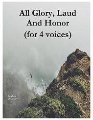 All Glory, Laud and Honor SATB choral sheet music cover Thumbnail